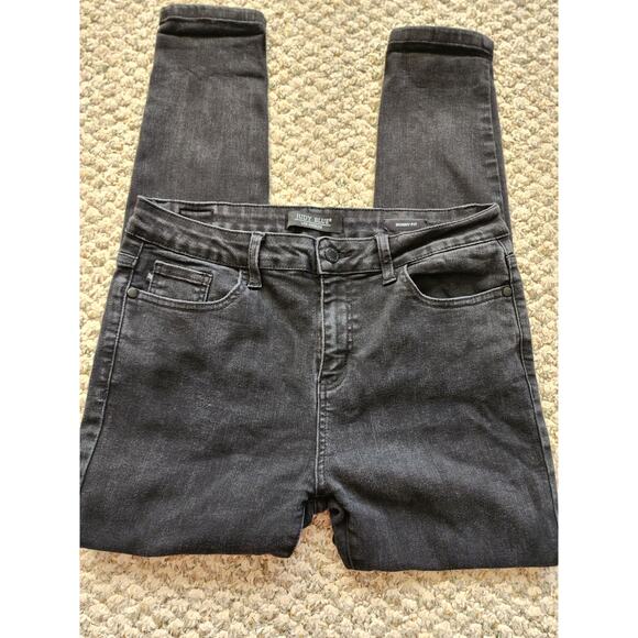 Judy Blue Skinny Fit Black 13/31 Jeans - Picture 4 of 9